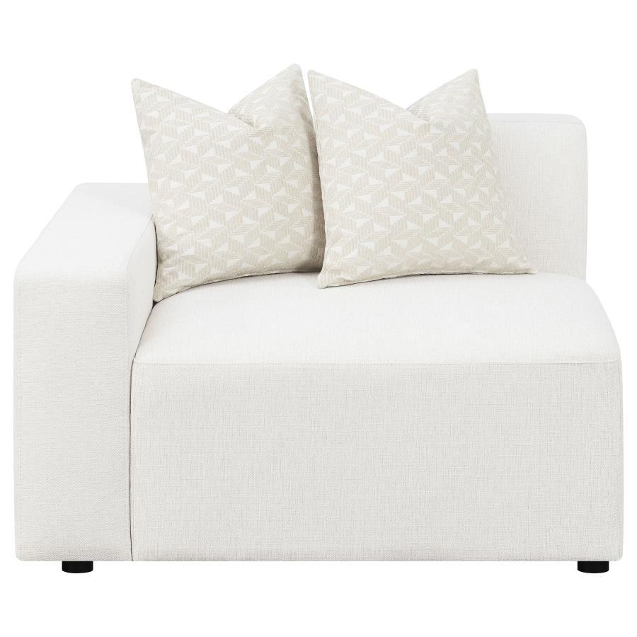 Freddie - Upholstered LAF Chair - Pearl