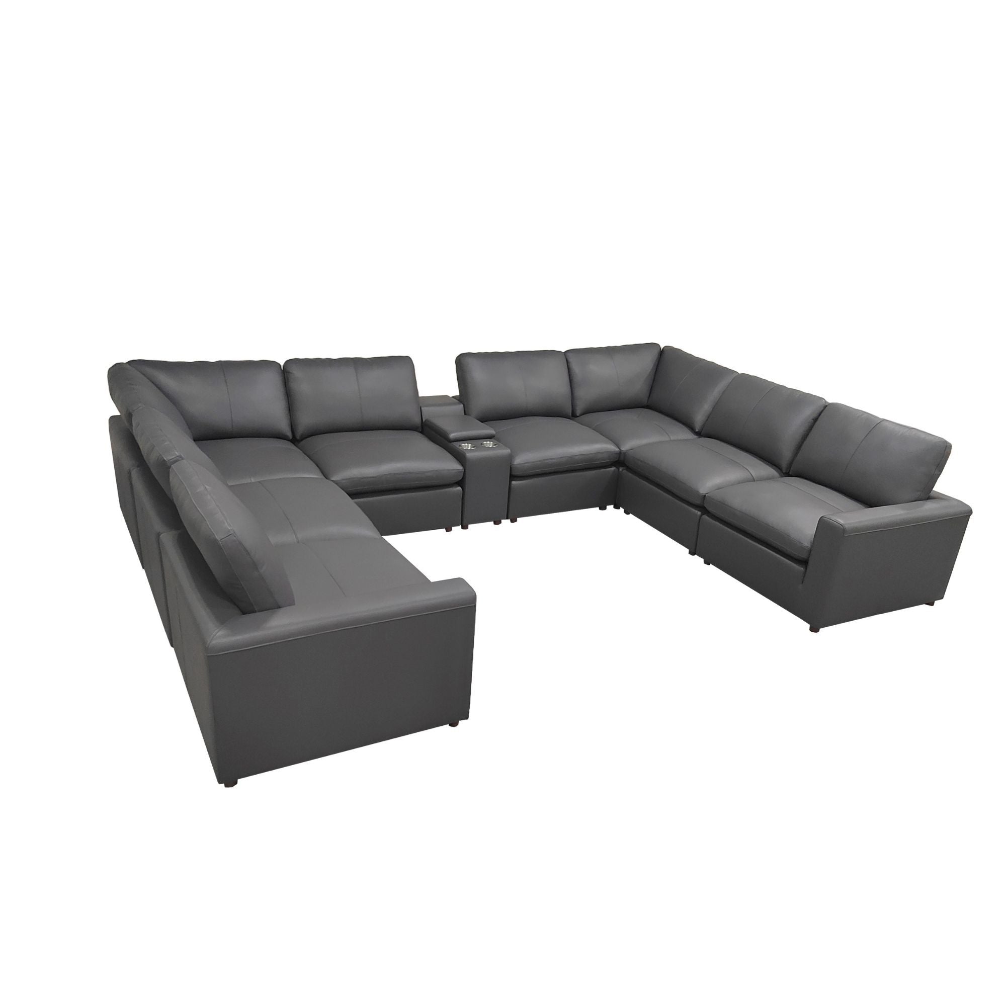 Large Upholstered Seating Modular Sectional