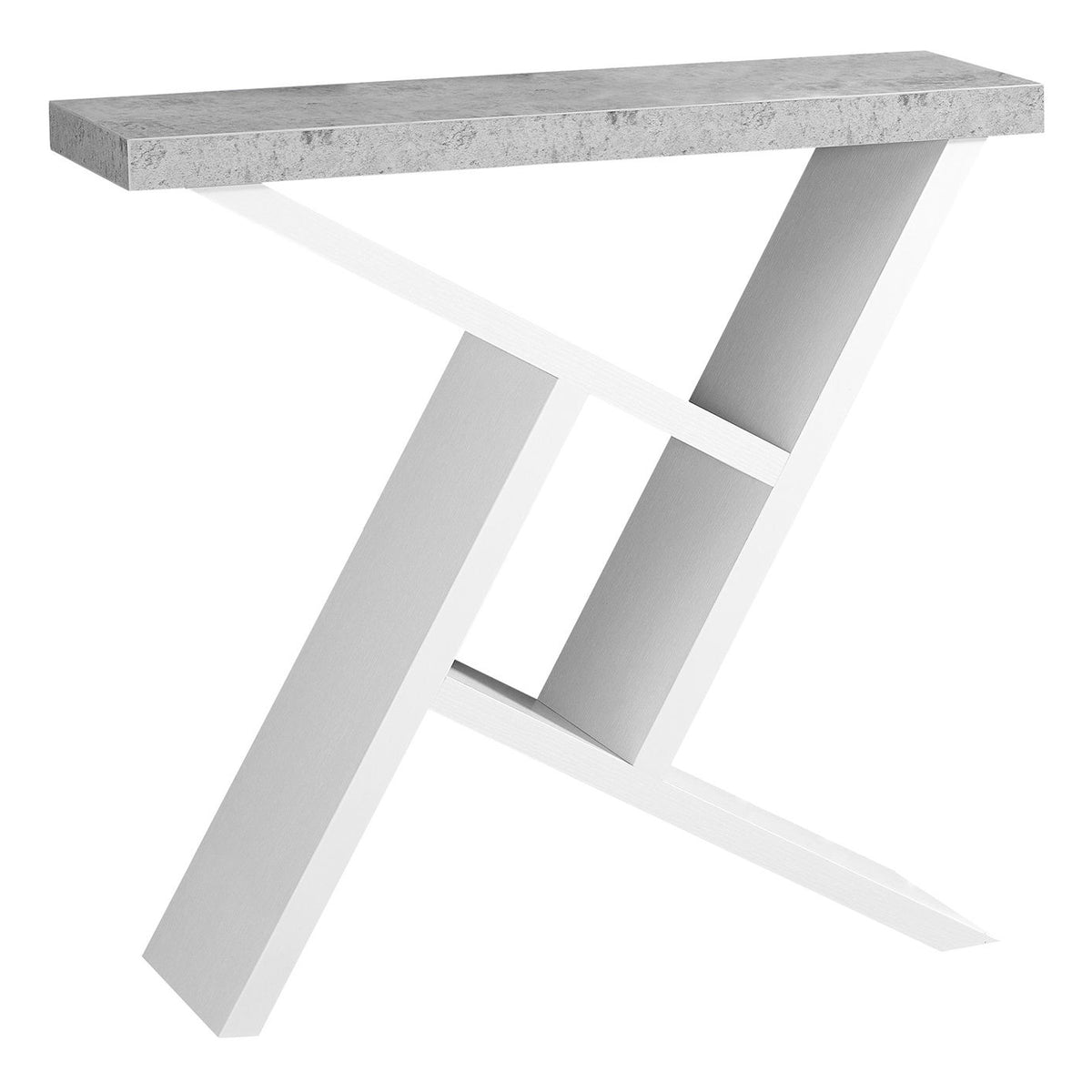 Accent Console Table For Entryway, Spacious Table Top, Contemporary & Modern