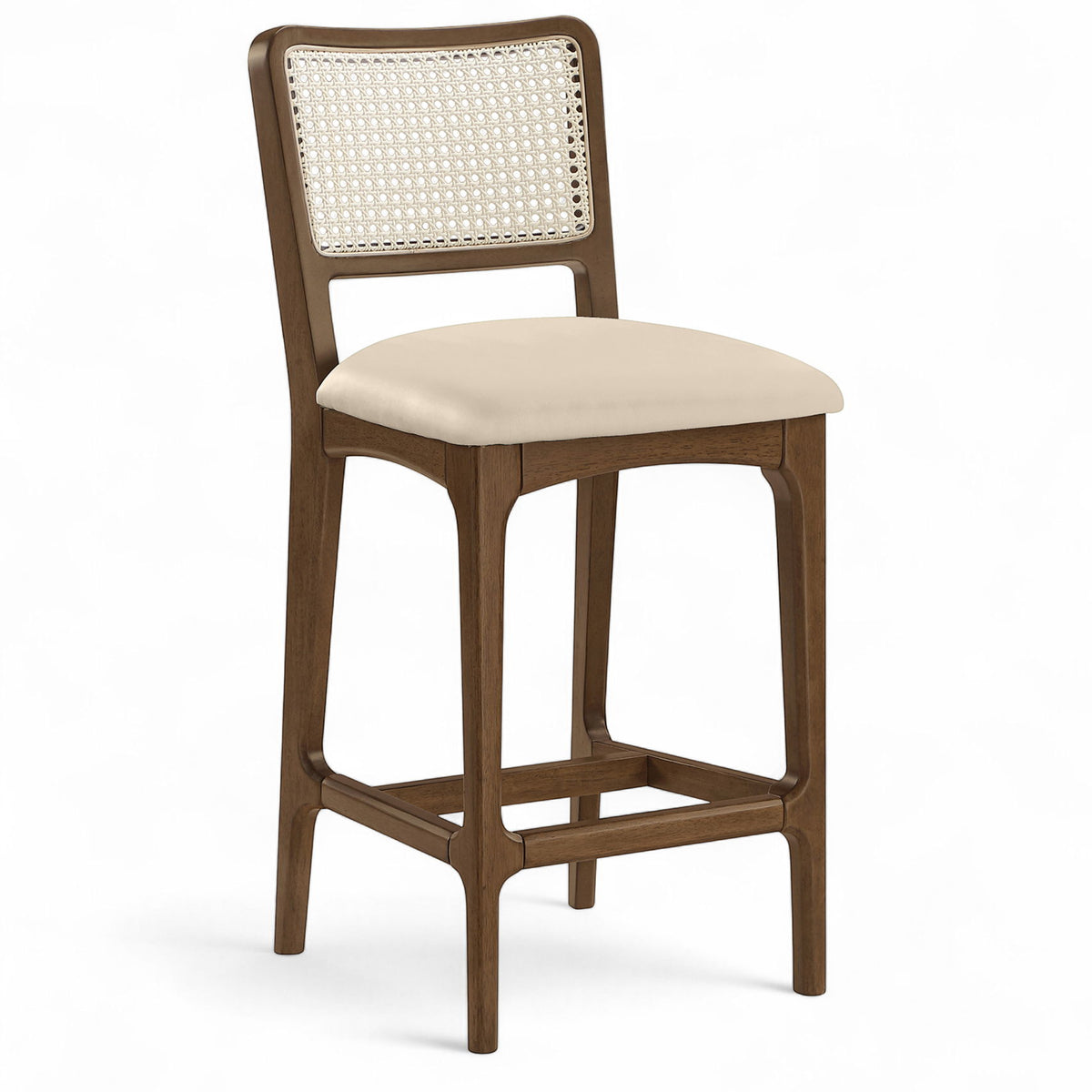 Atrium - Counter Stool With Brushed Brown Base (Set of 2)