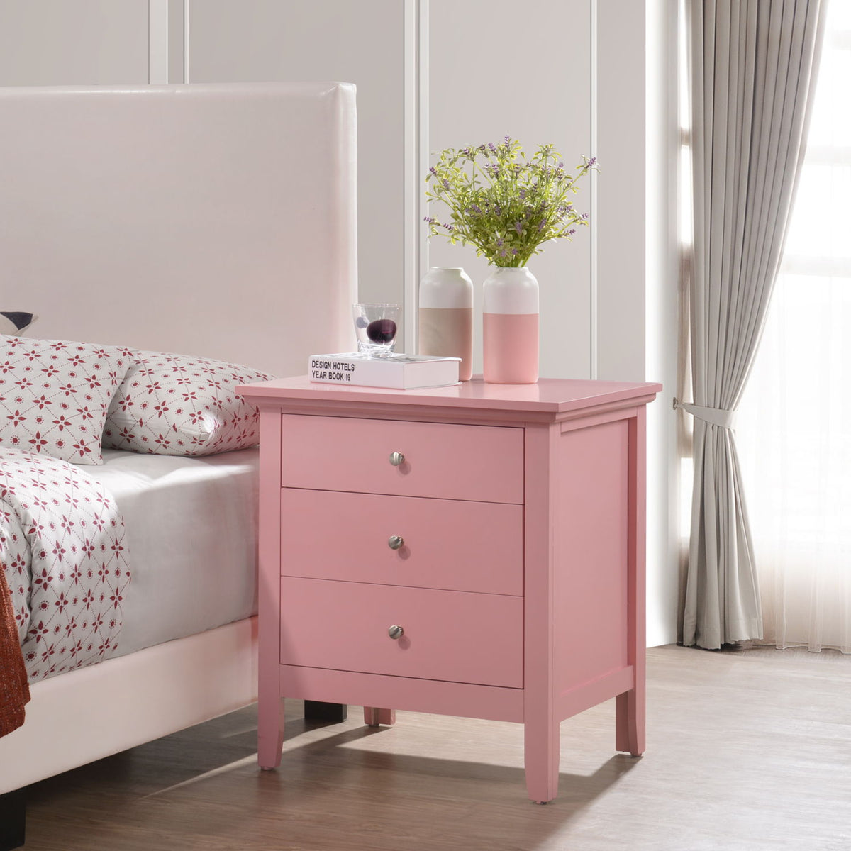 Hammond - 3 Drawer Nightstand