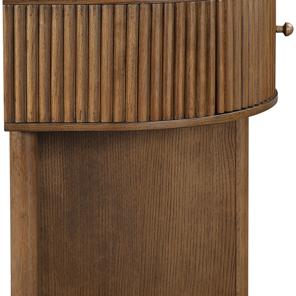 Cortland - Acacia Veneer And Solid Wood Night Stand