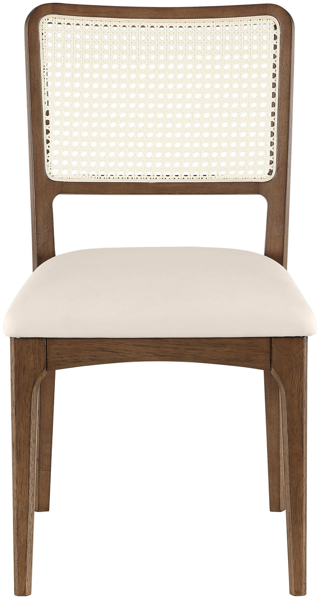 Atrium - Upholstered Seat Dining Chair With Brushed Brown Base (Set of 2)