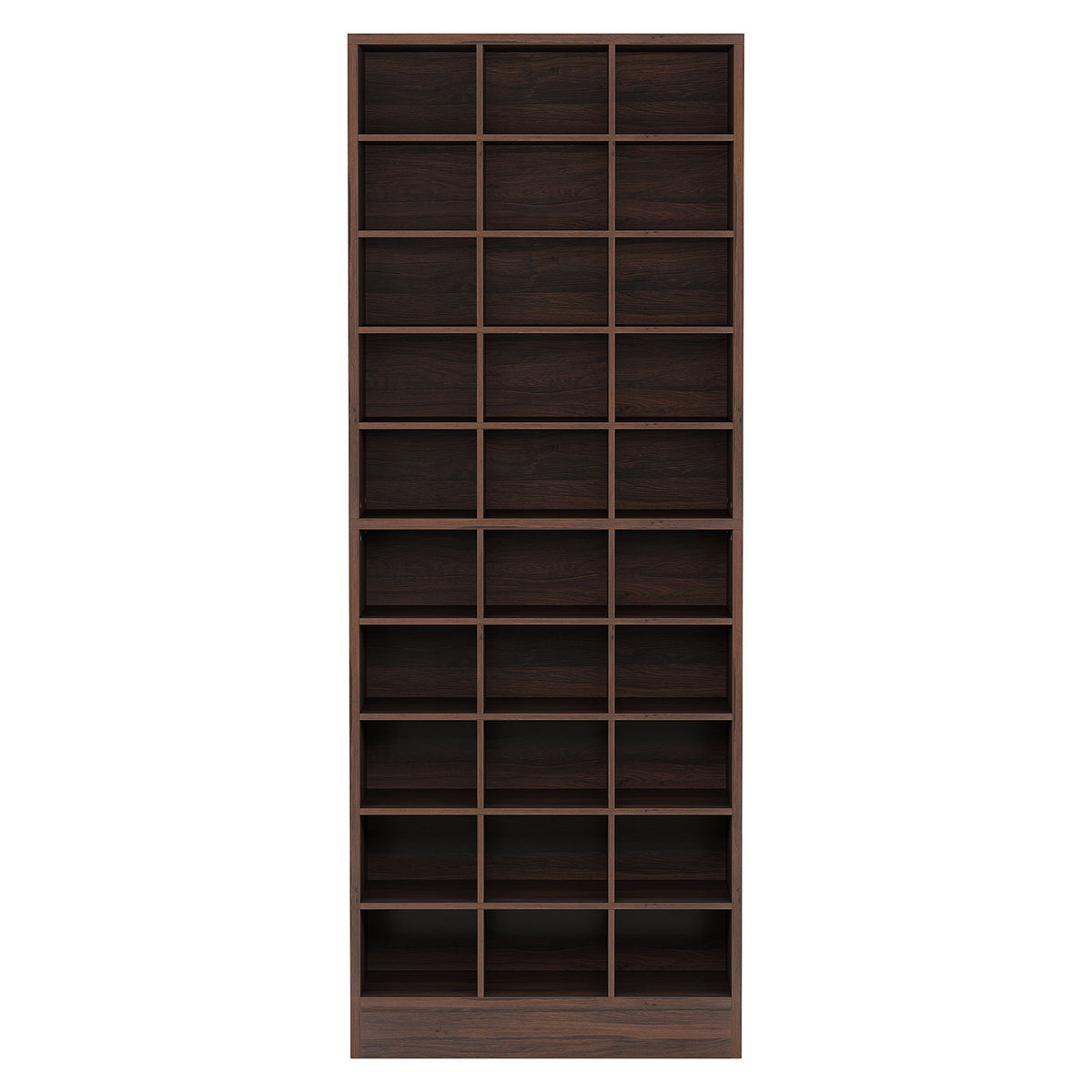 10 Tier Shoe Storage Cabinet With 30 Cubbies