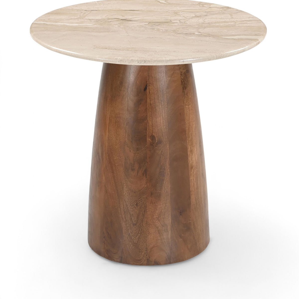 Liona - Marble And Mango Wood Table
