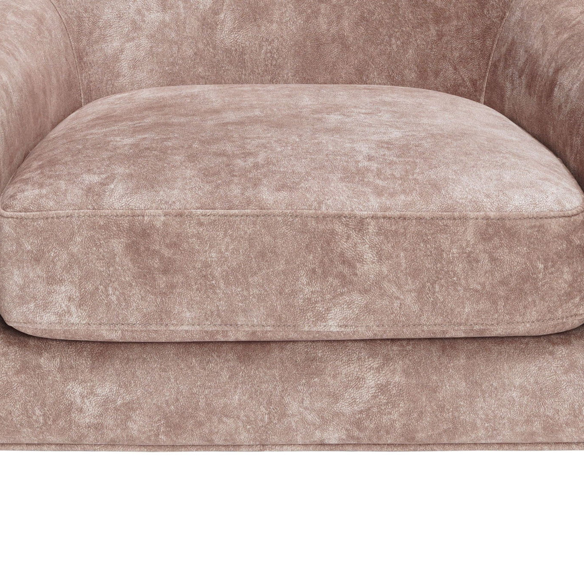 Hi Back Accent Chair - Light Brown