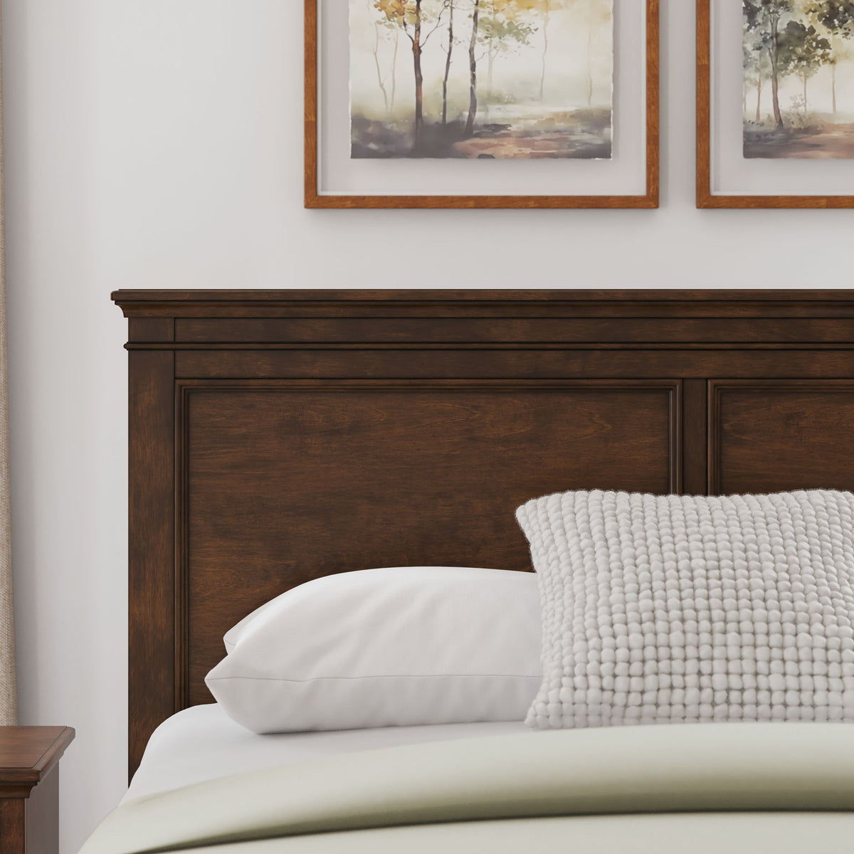 Danabrin - Full Panel Headboard - Brown