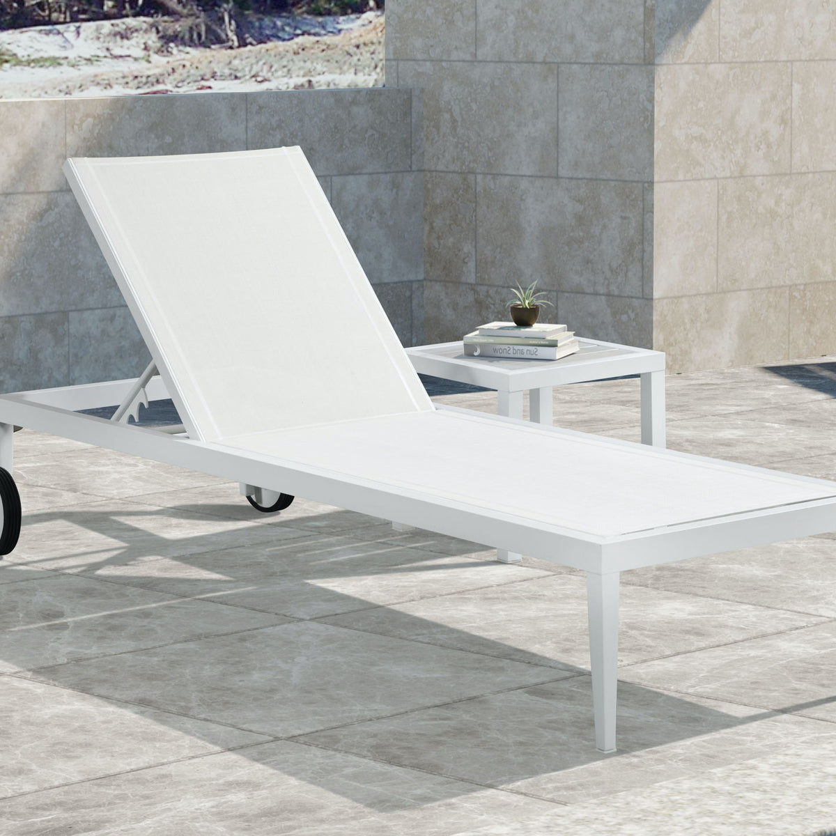Nizuc - Outdoor Patio Chaise Lounge Chair