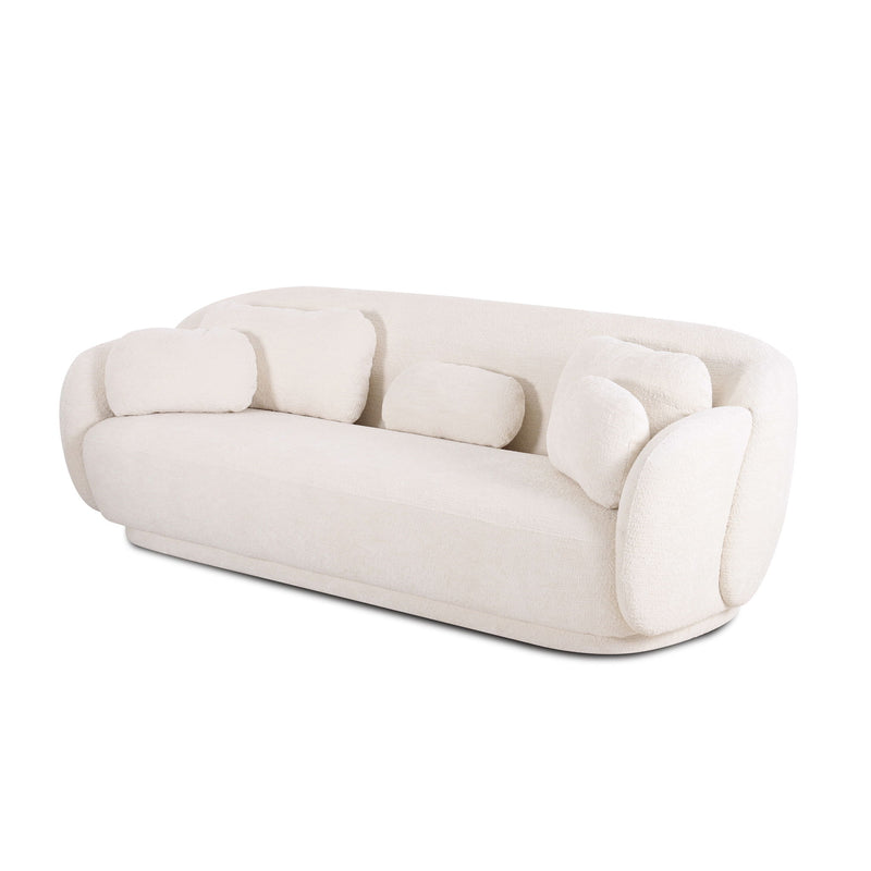 Misty - Knubby Fabric Sofa