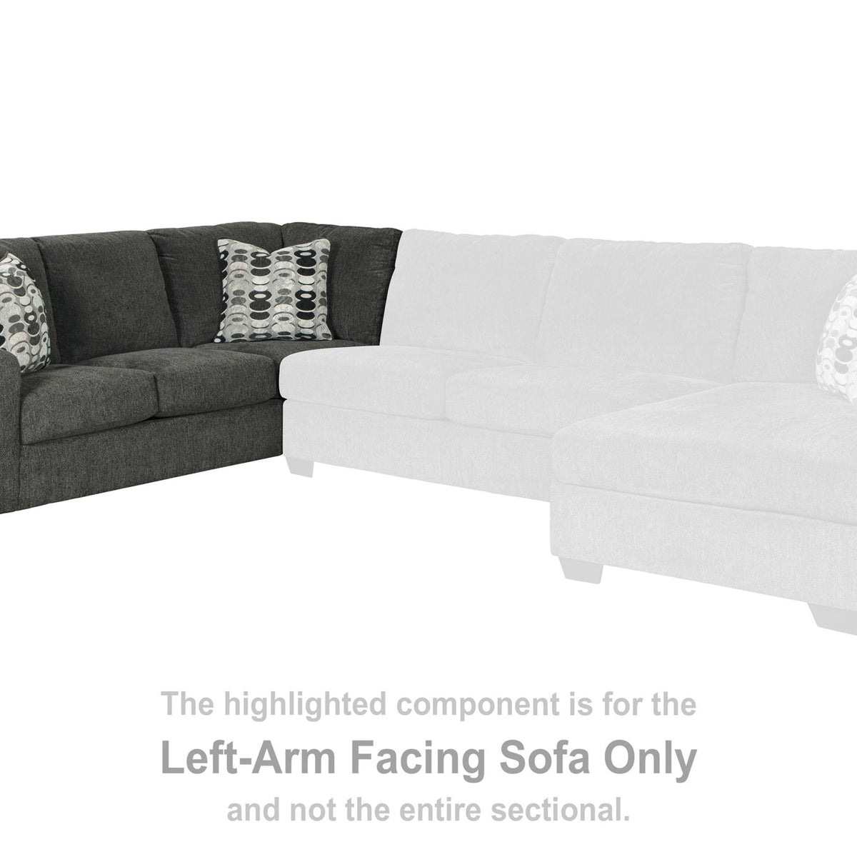 Ballinasloe - LAF Sofa - Smoke