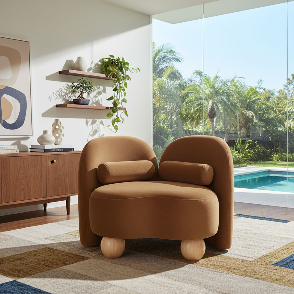 Daphne - Velvet Chair