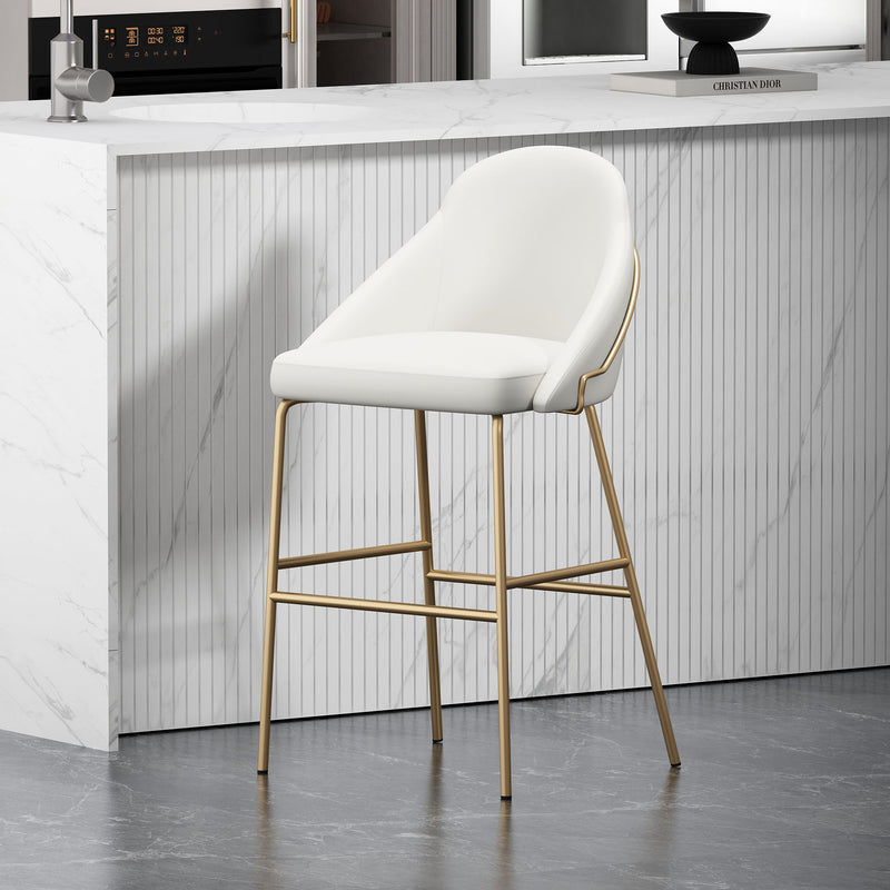 Manhattan Gracie - Barstool With Gold Base