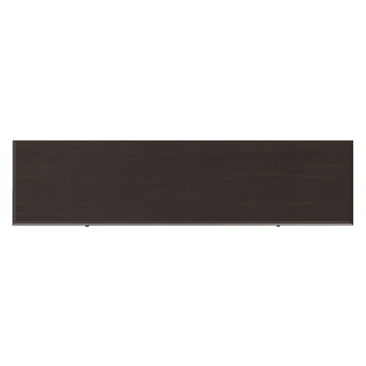 Dark brown wood veneer panel sample