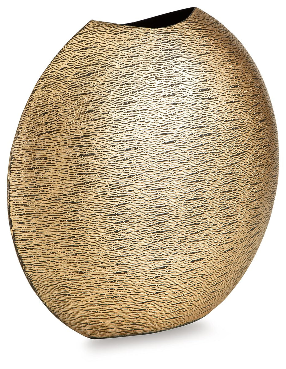 Iansboro - Vase - 11.5" - Antique Gold Finish