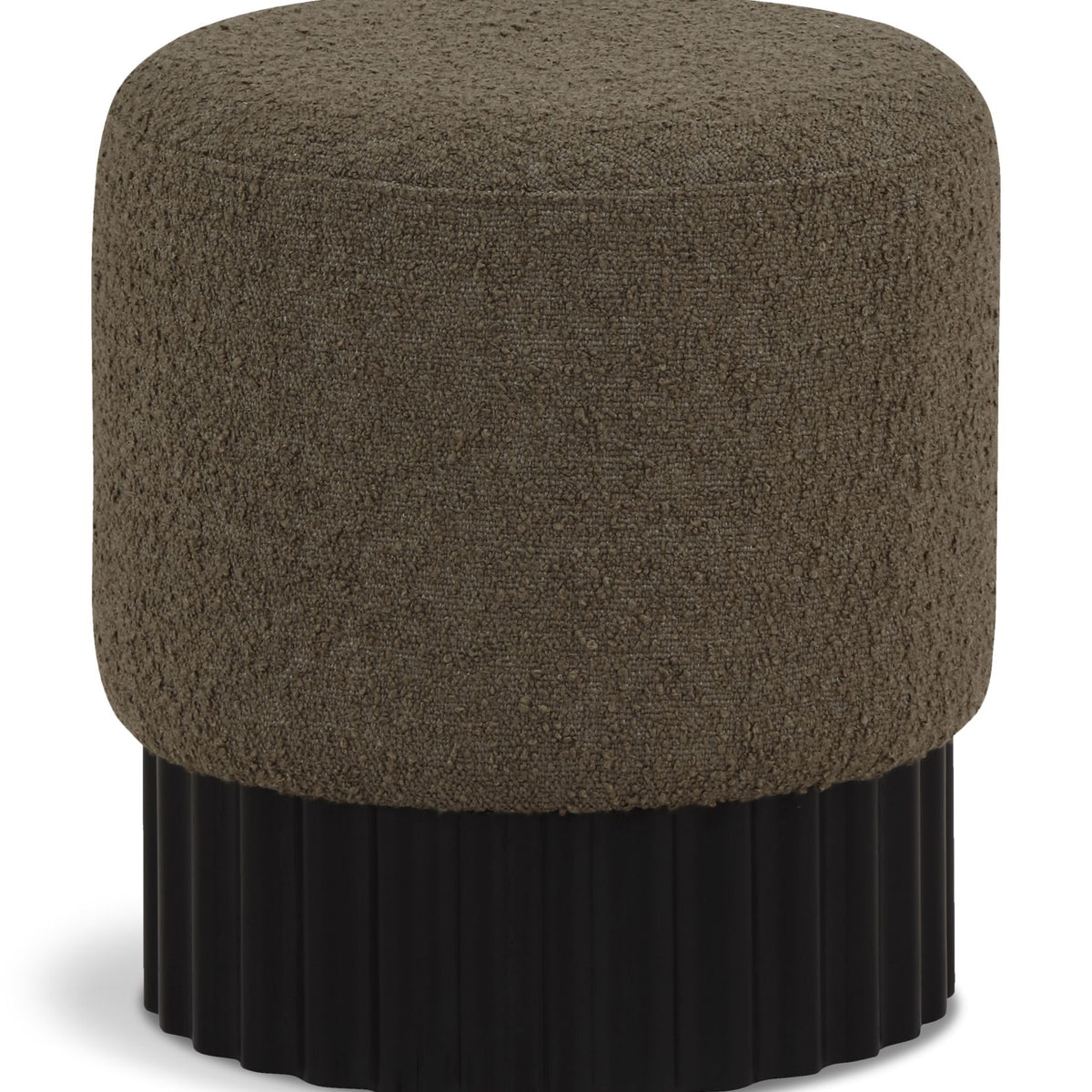 Veranda - Ottoman / Stool With Black Base