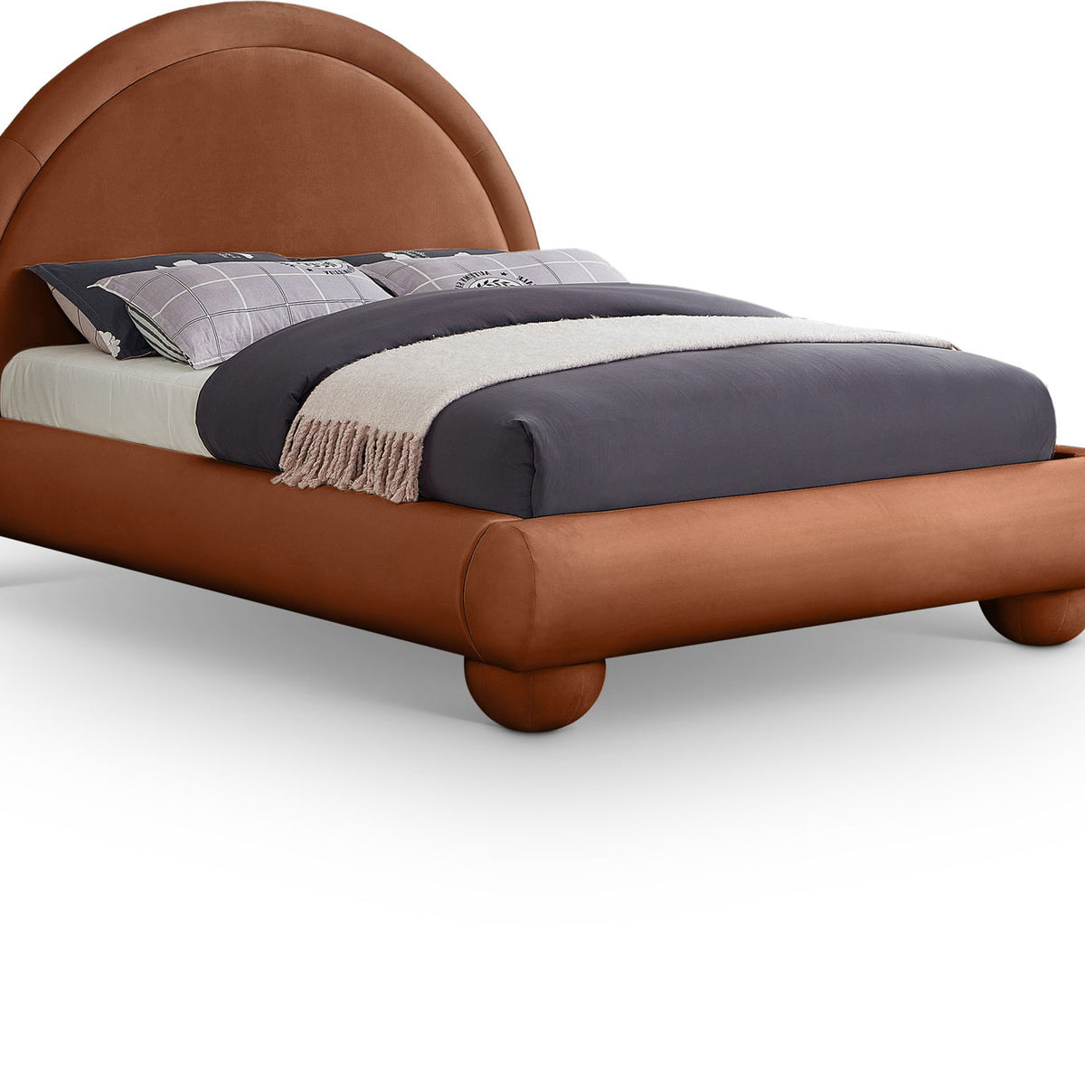 Madrid - Velvet Upholstered Bed