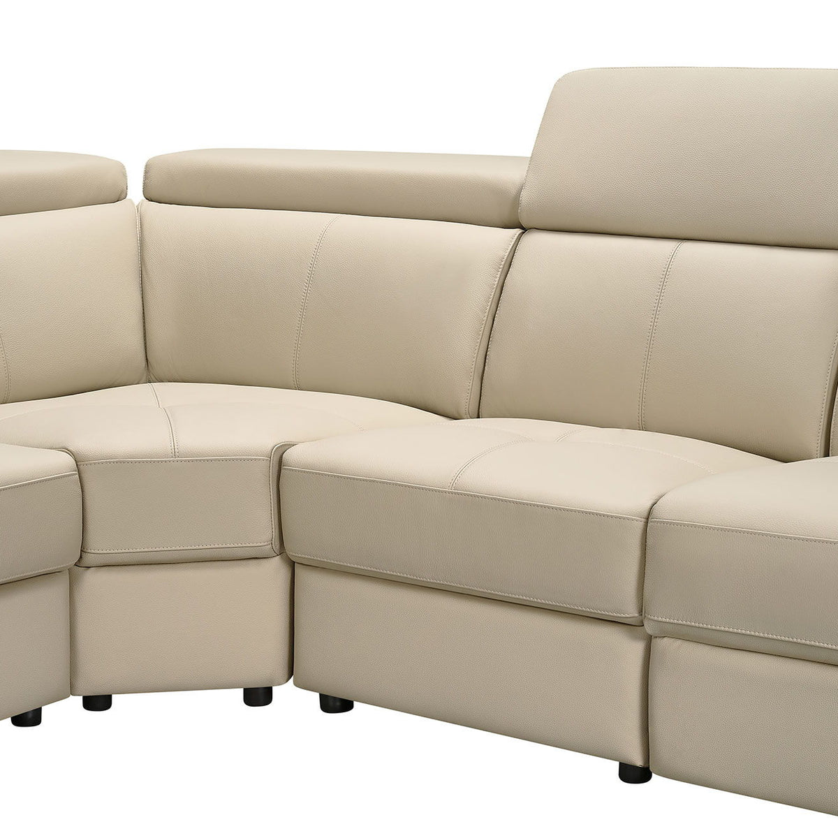 6021 - Sectional With Manual Recliners