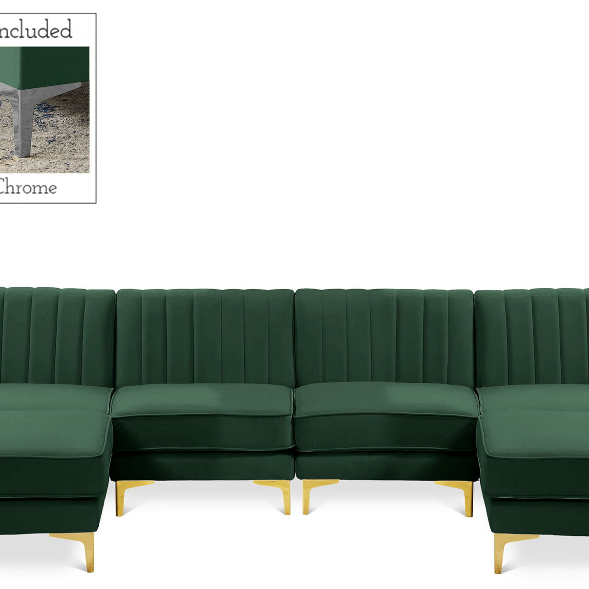 Alina - 6 Piece Modular U-Shaped Sectional