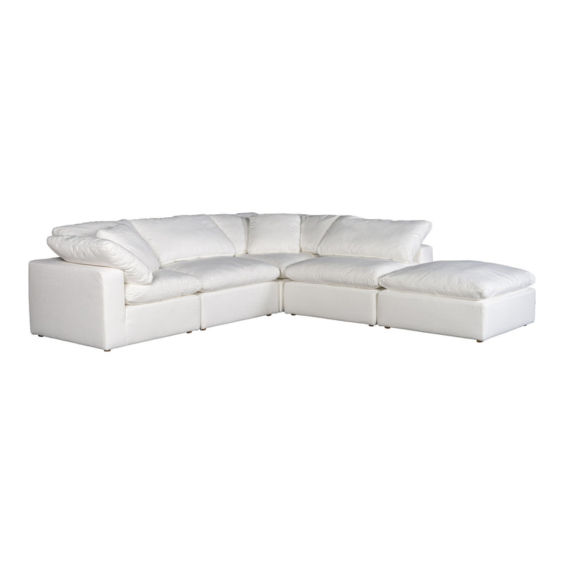 Terra - Livesmart Fabric Condo Dream Modular Sectional - Cream