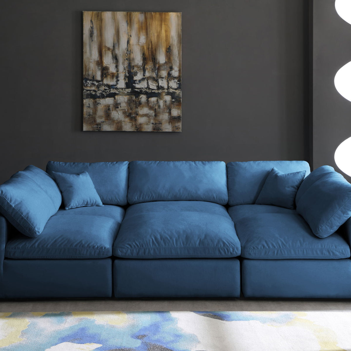 Plush - 6 Piece Modular Sectional