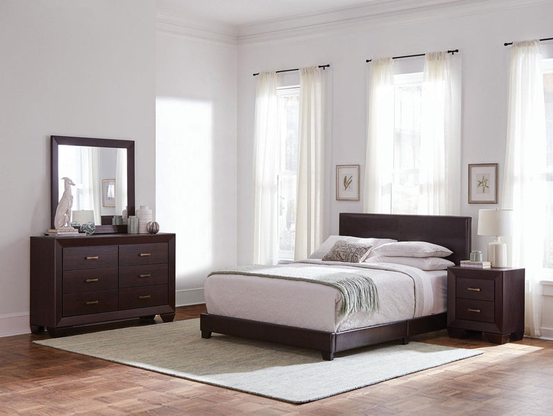 Dorian 4-piece California King Bedroom Set Dark Cocoa