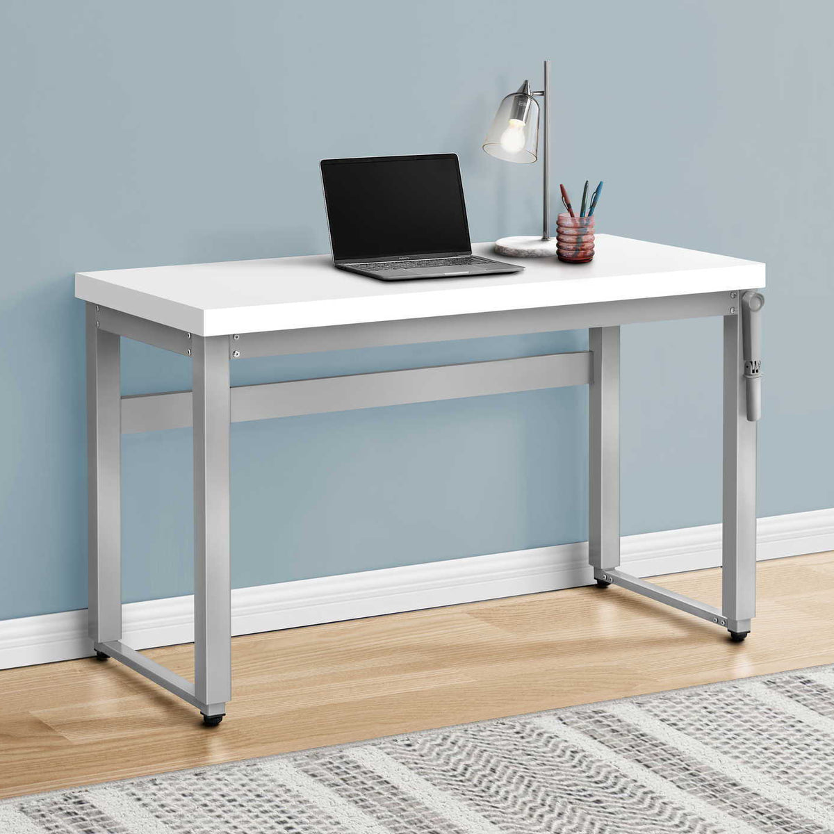 Computer Desk Home Office, Standing, Adjustable, Laptop