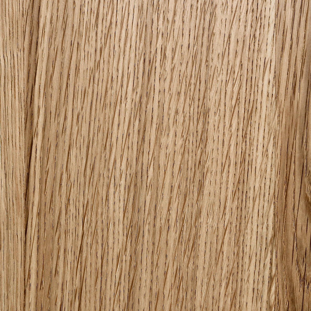 Close-up of light brown wood grain on round end table
