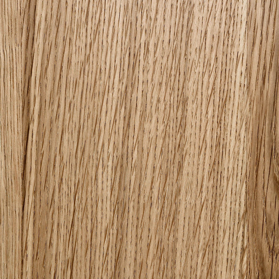 Close-up of light brown wood grain on round end table