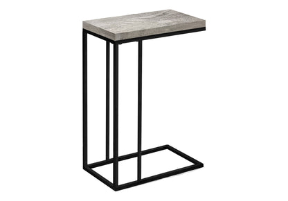 C-Shaped Accent Table For Living Room