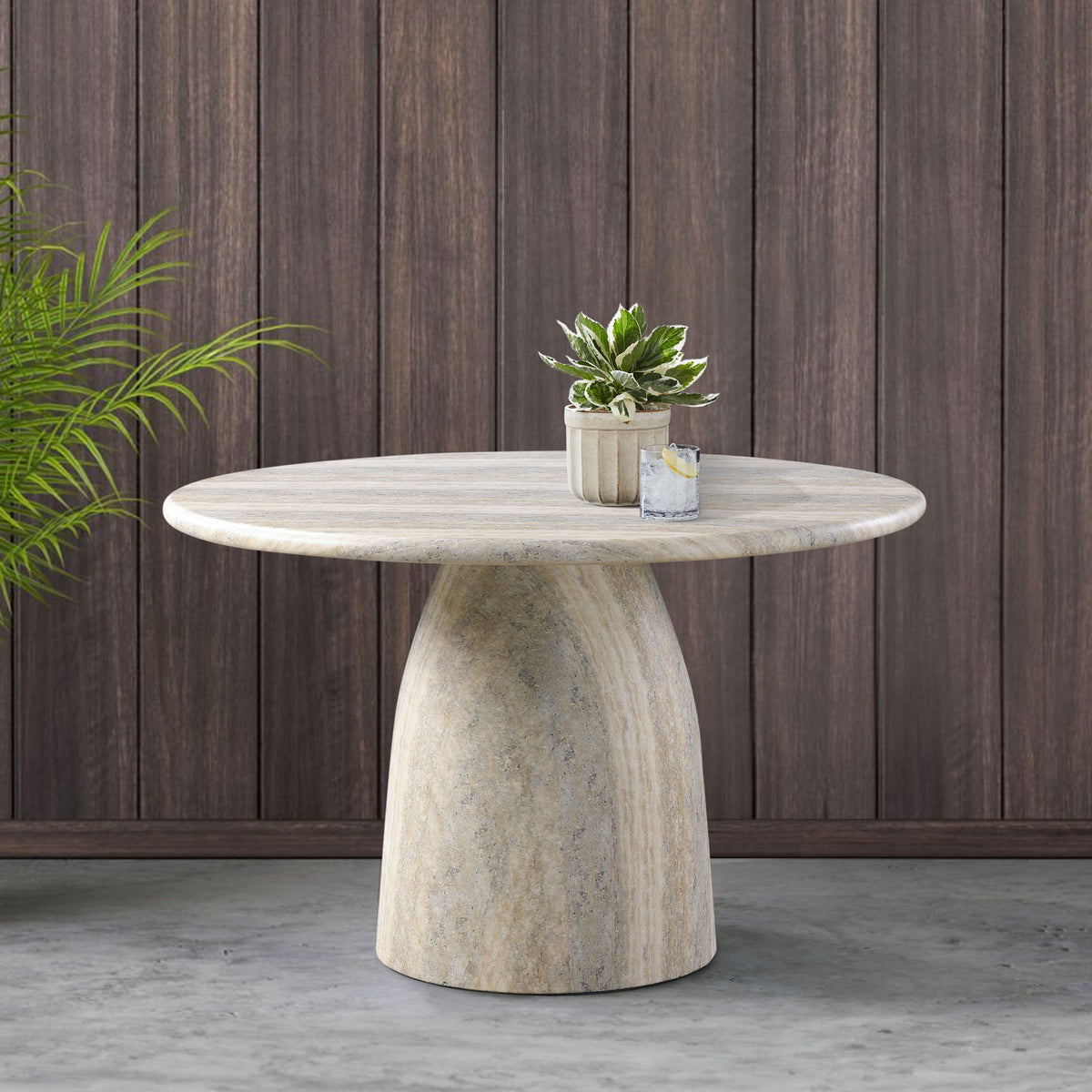 Cosenza - Round Concrete Dining Table