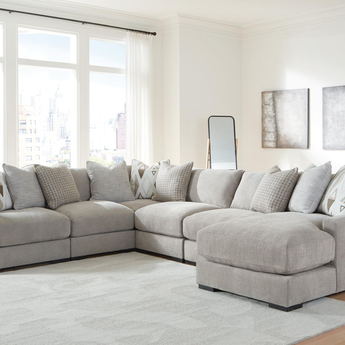 Aslan Court - 6 Piece Sectional