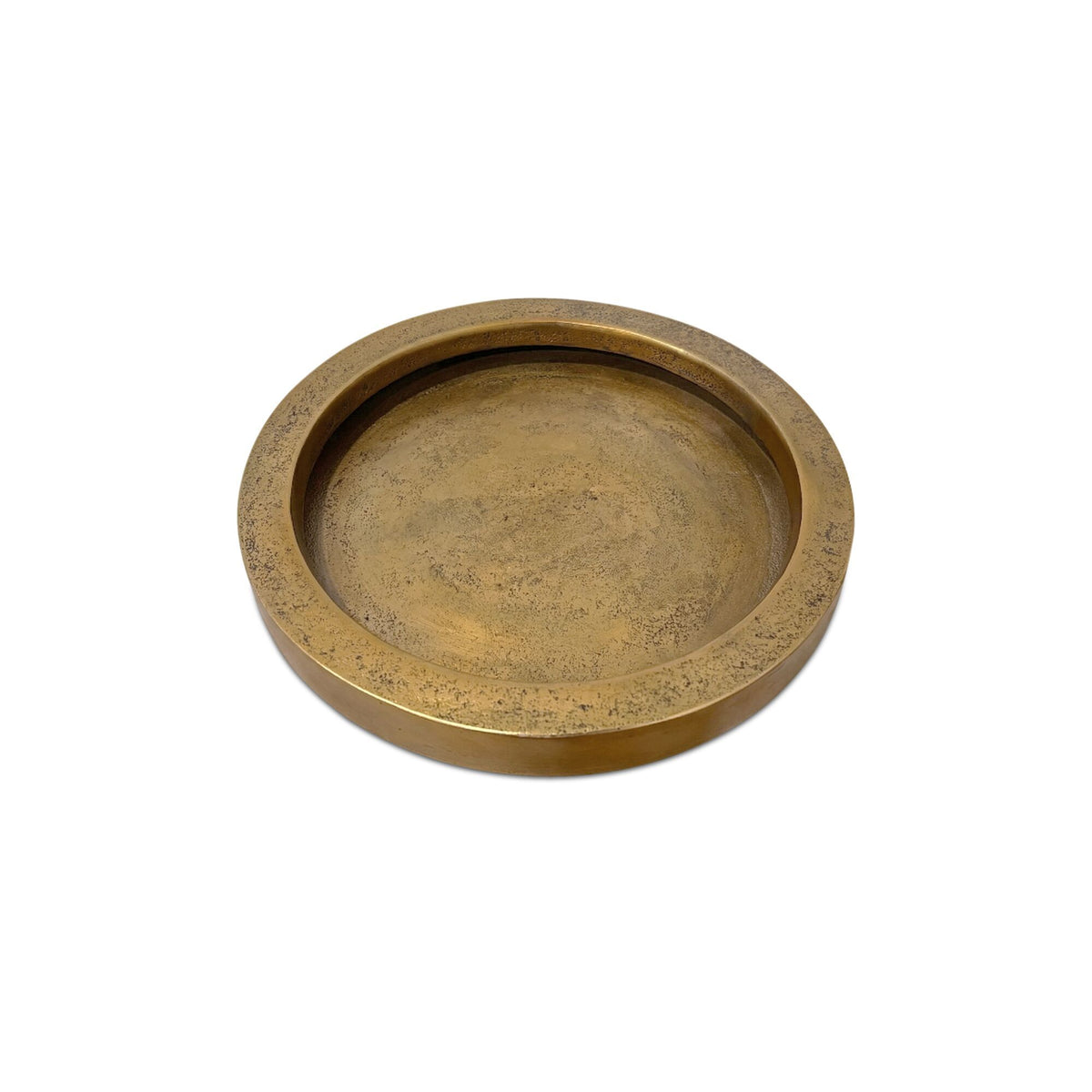 Abel - Cast Aluminum Catchall - Aged Brass