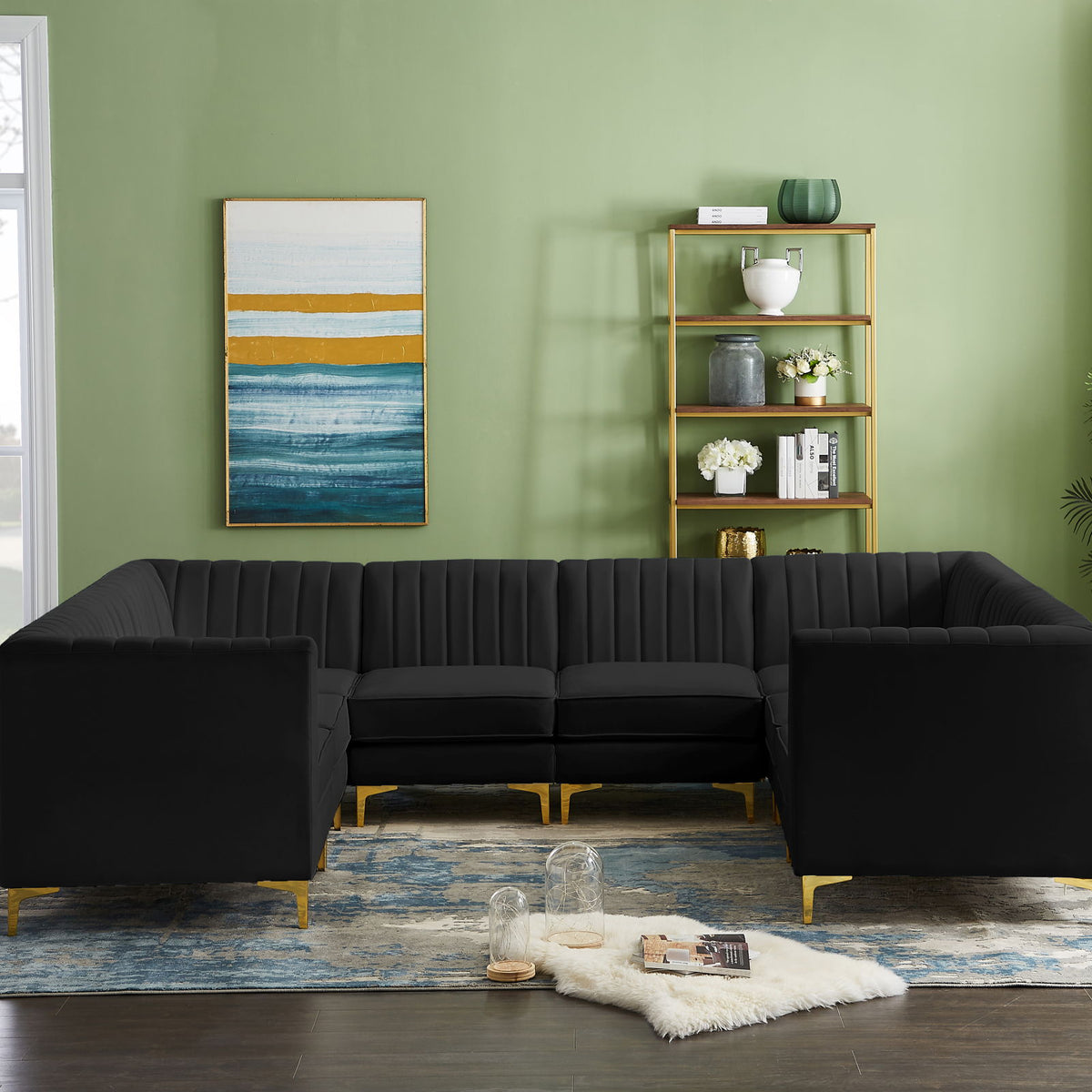 Alina - 8 Piece Modular Sectional