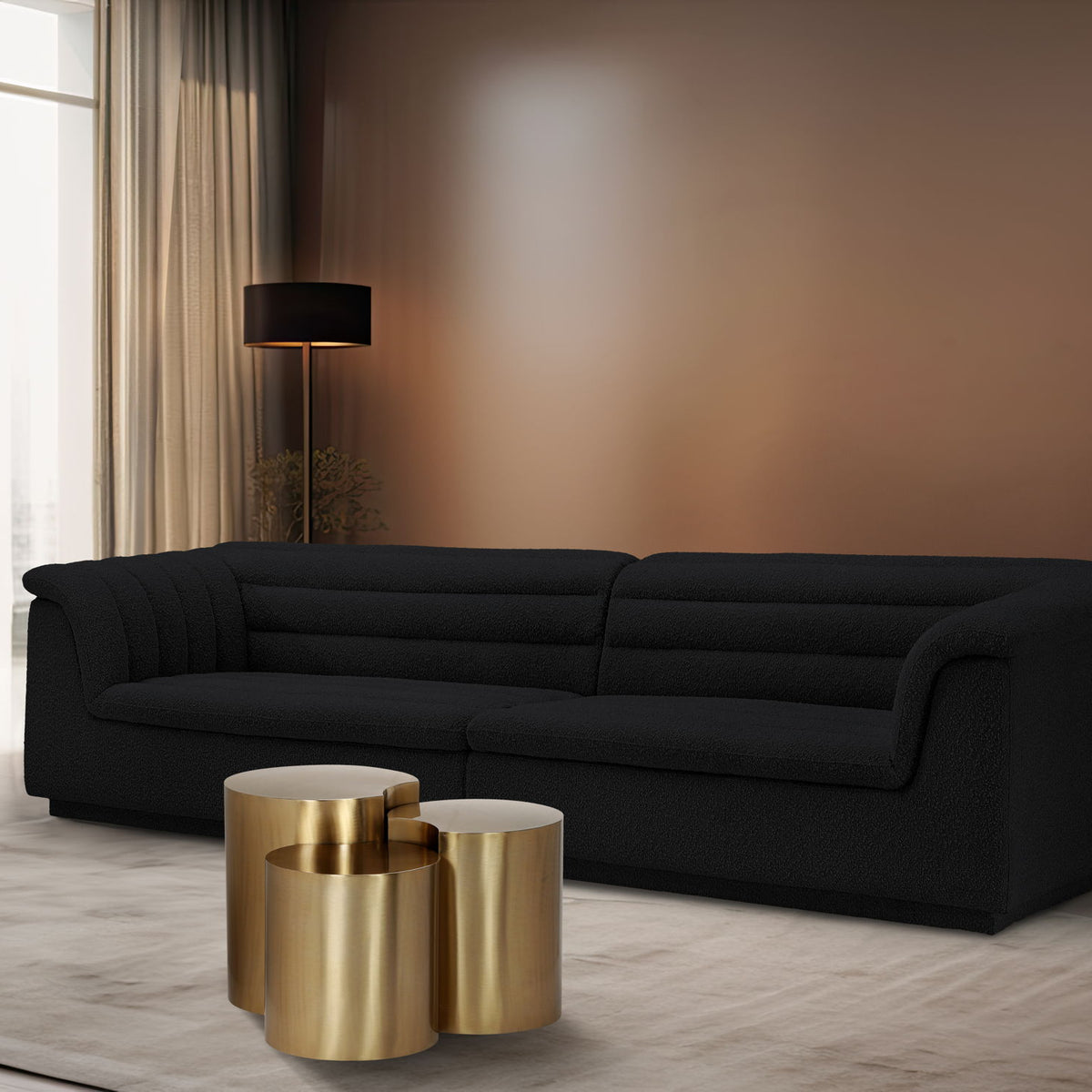 Dimple - 20" 3 Piece Modular End Table