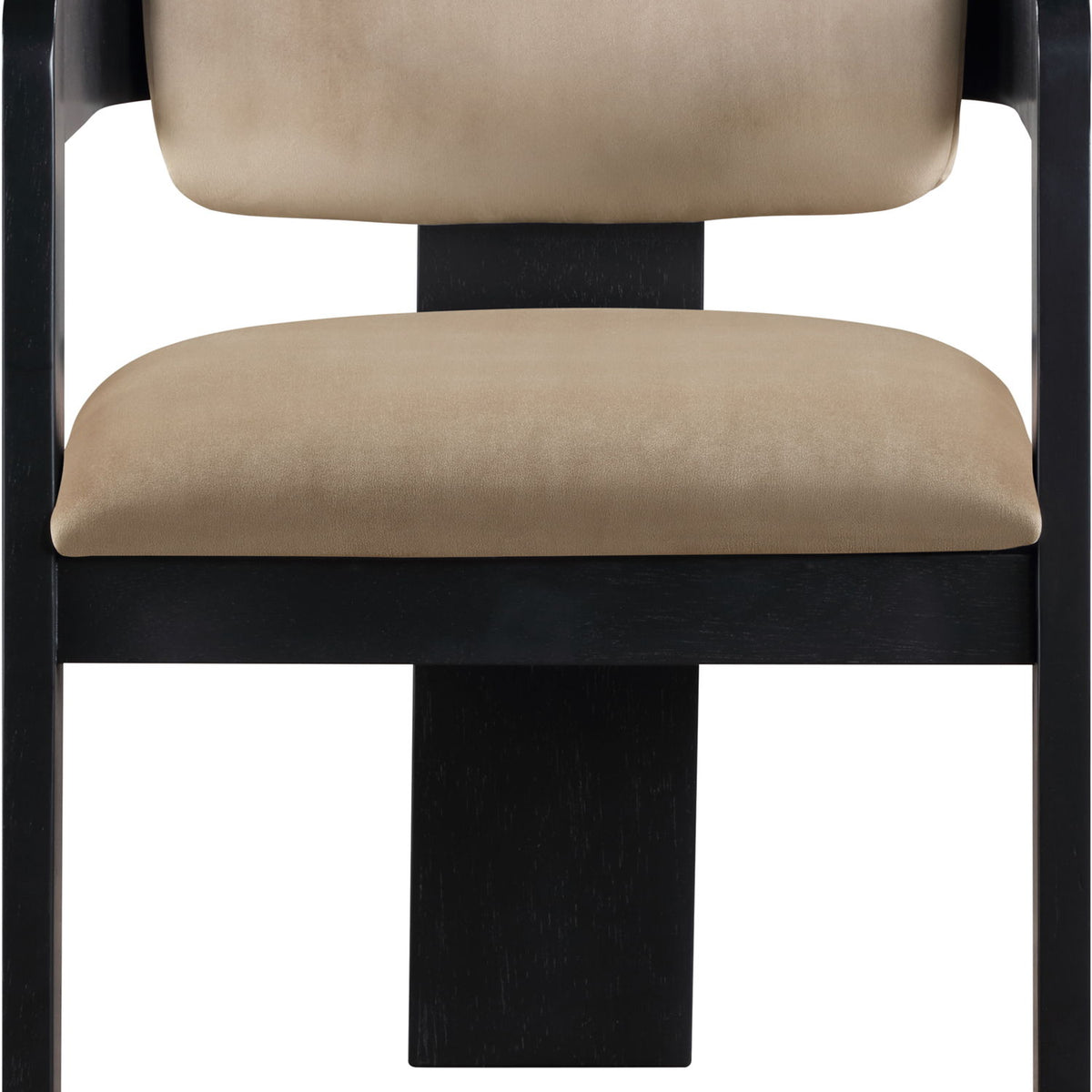 Sacha - Velvet Dining Chair With Black Base (Set of 2)