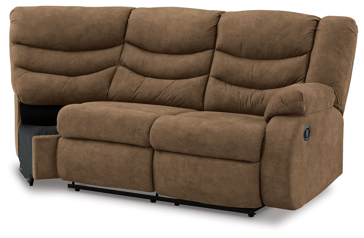 Partymate - Raf Reclining Loveseat - Brindle