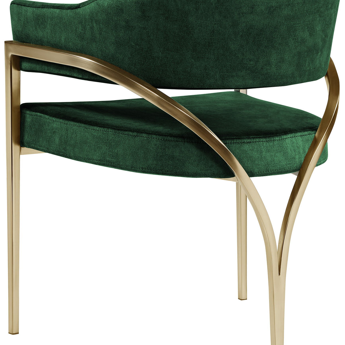 Madelyn - Dining Chair (Set of 2) - Brushed Brass