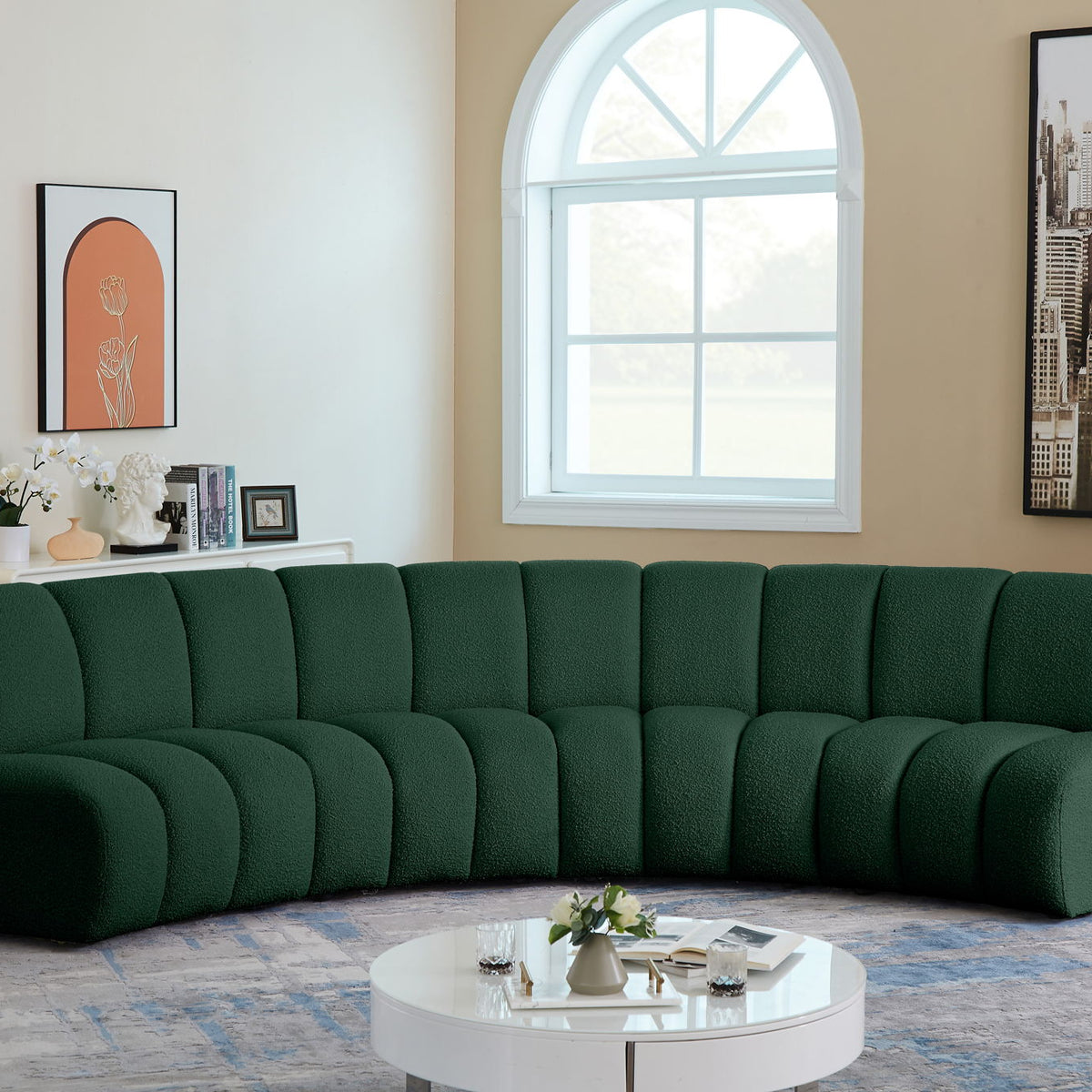 Infinity - 4 Piece Boucle Modular Sectional