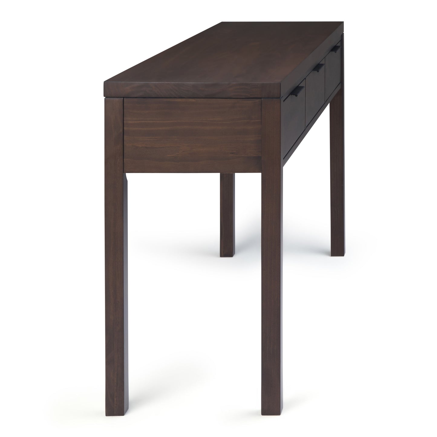 Hollander - Wide Console Table - Warm Walnut Brown