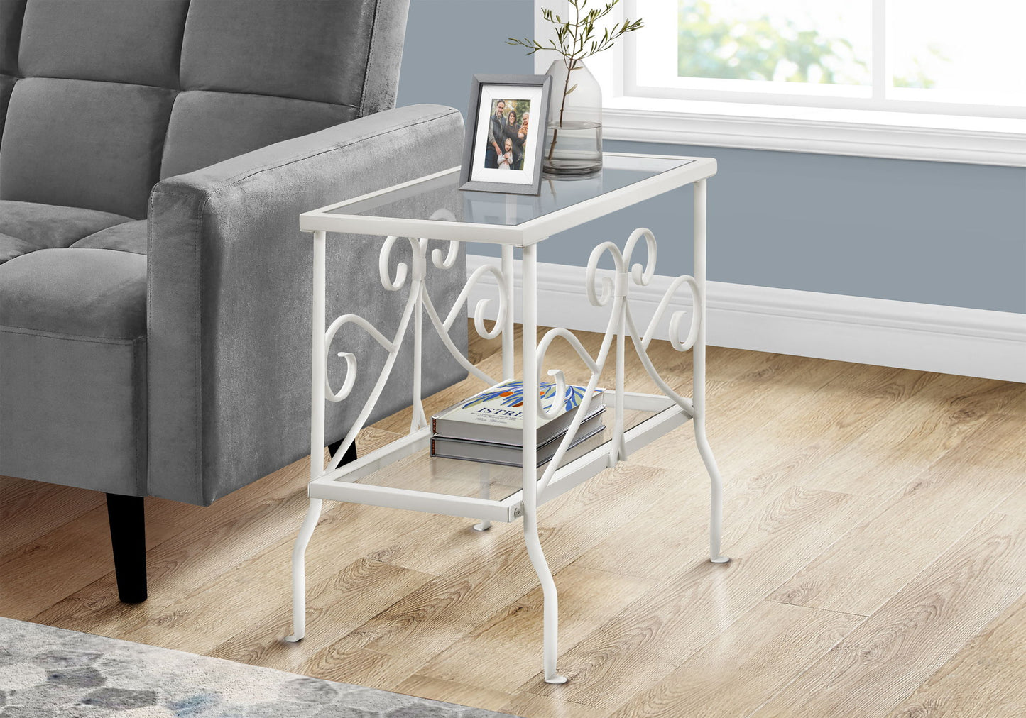 Elegant Design Accent Table, Side Traditional