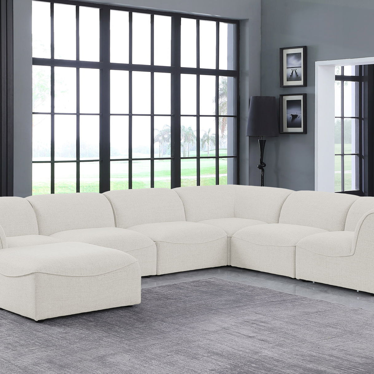 Miramar - 7 Piece Modular Sectional