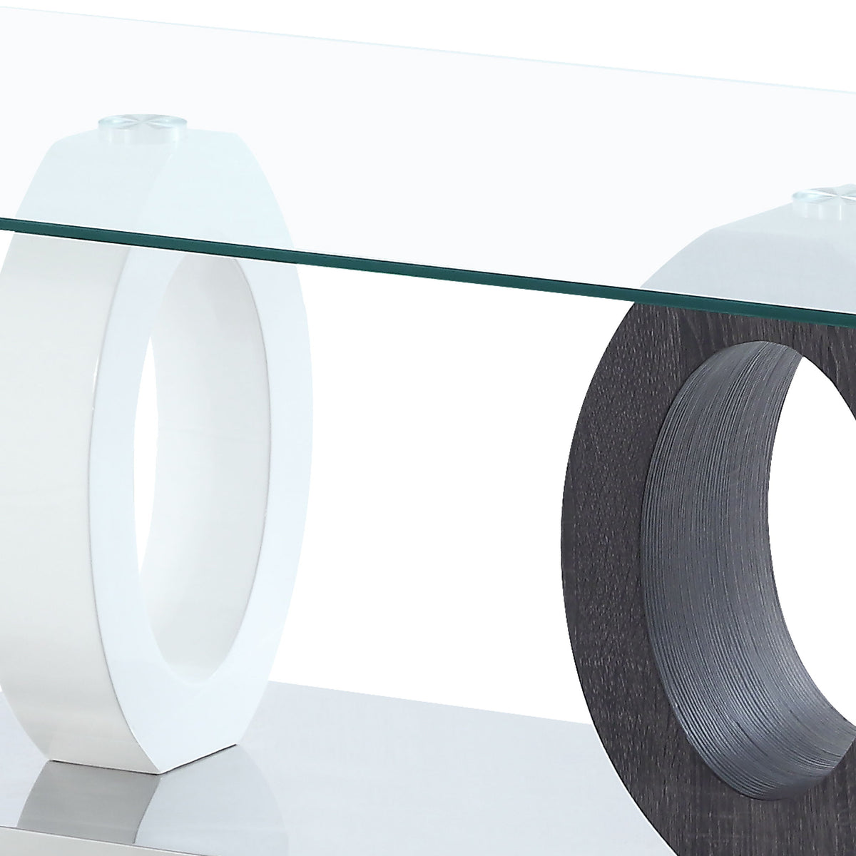 Tracker - Coffee Table - Brown / White