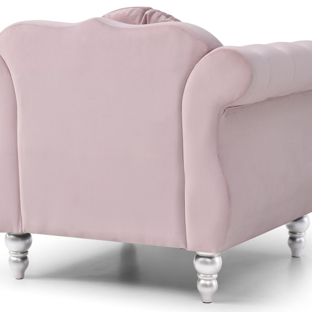 Chic Transitional Flared Arm Chair