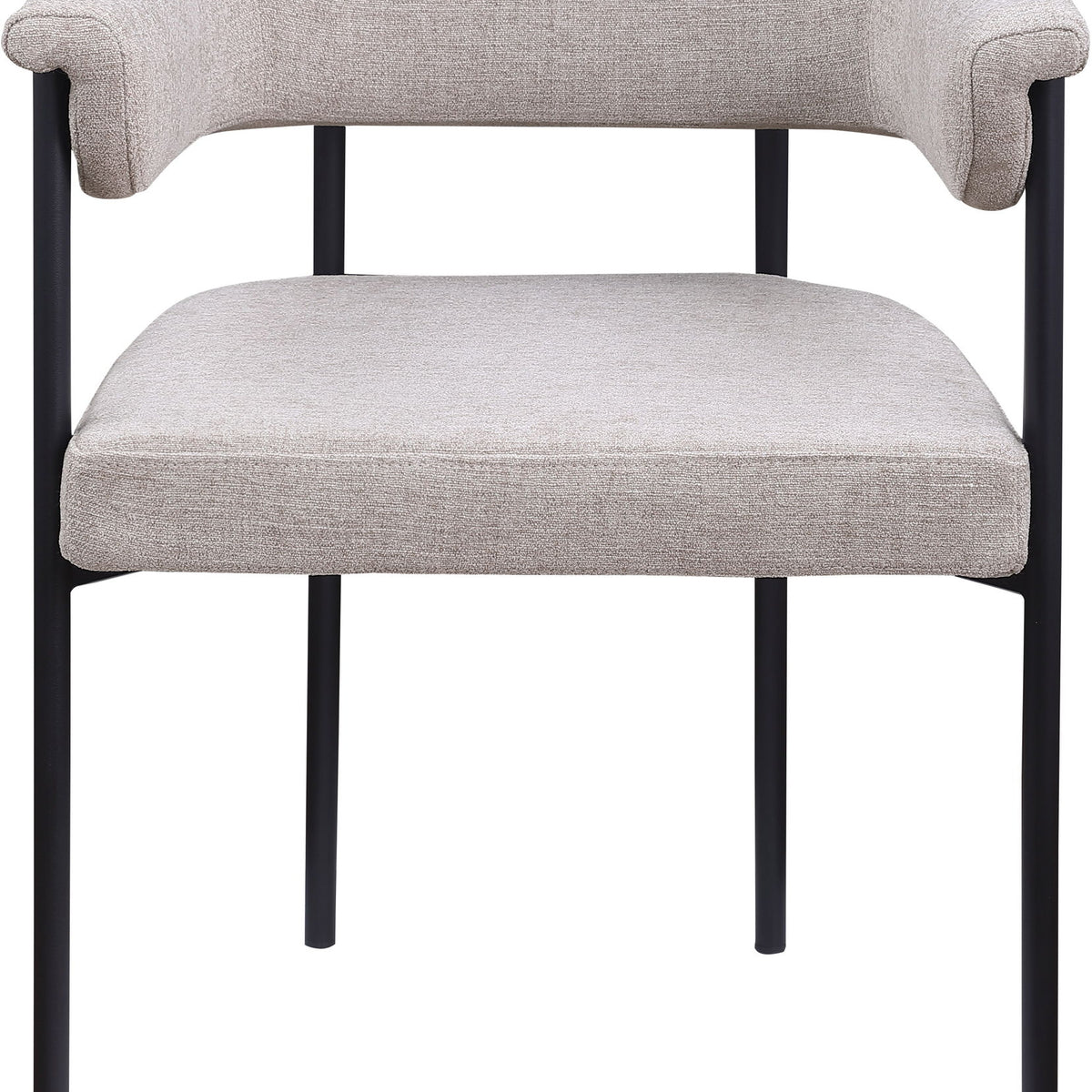 Malin - Linen Dining Chair (Set of 2) - Taupe