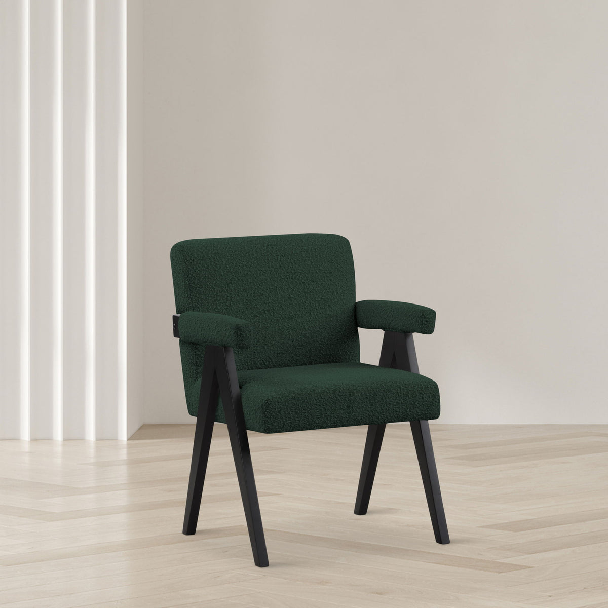 Woodloch - Accent Chair With Black Frame