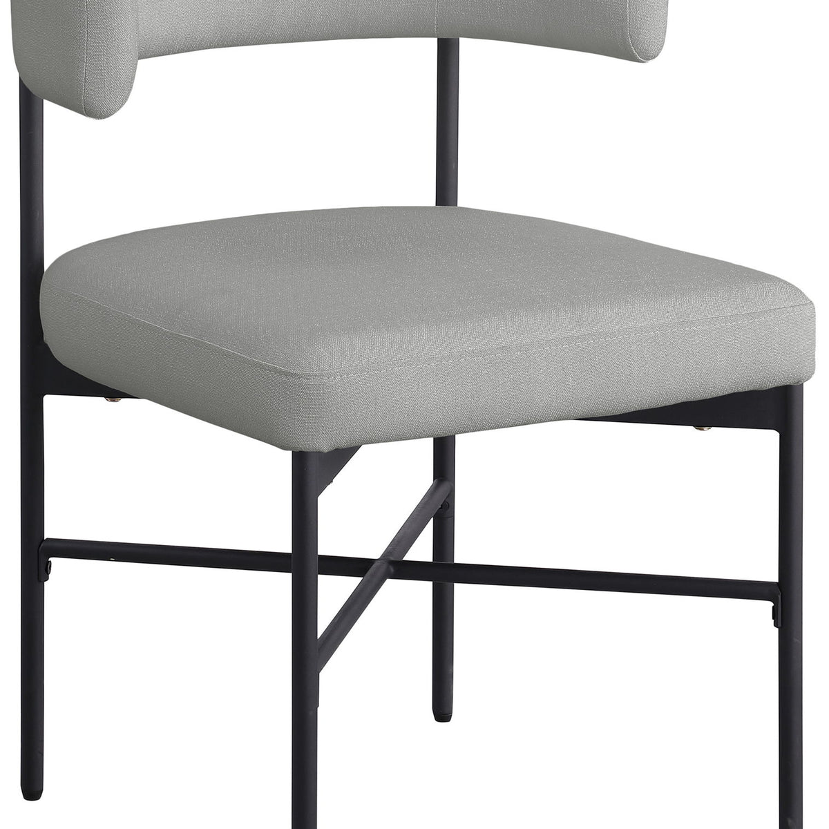 Rivage - Durable Dining Chair With Black Frame (Set of 2)