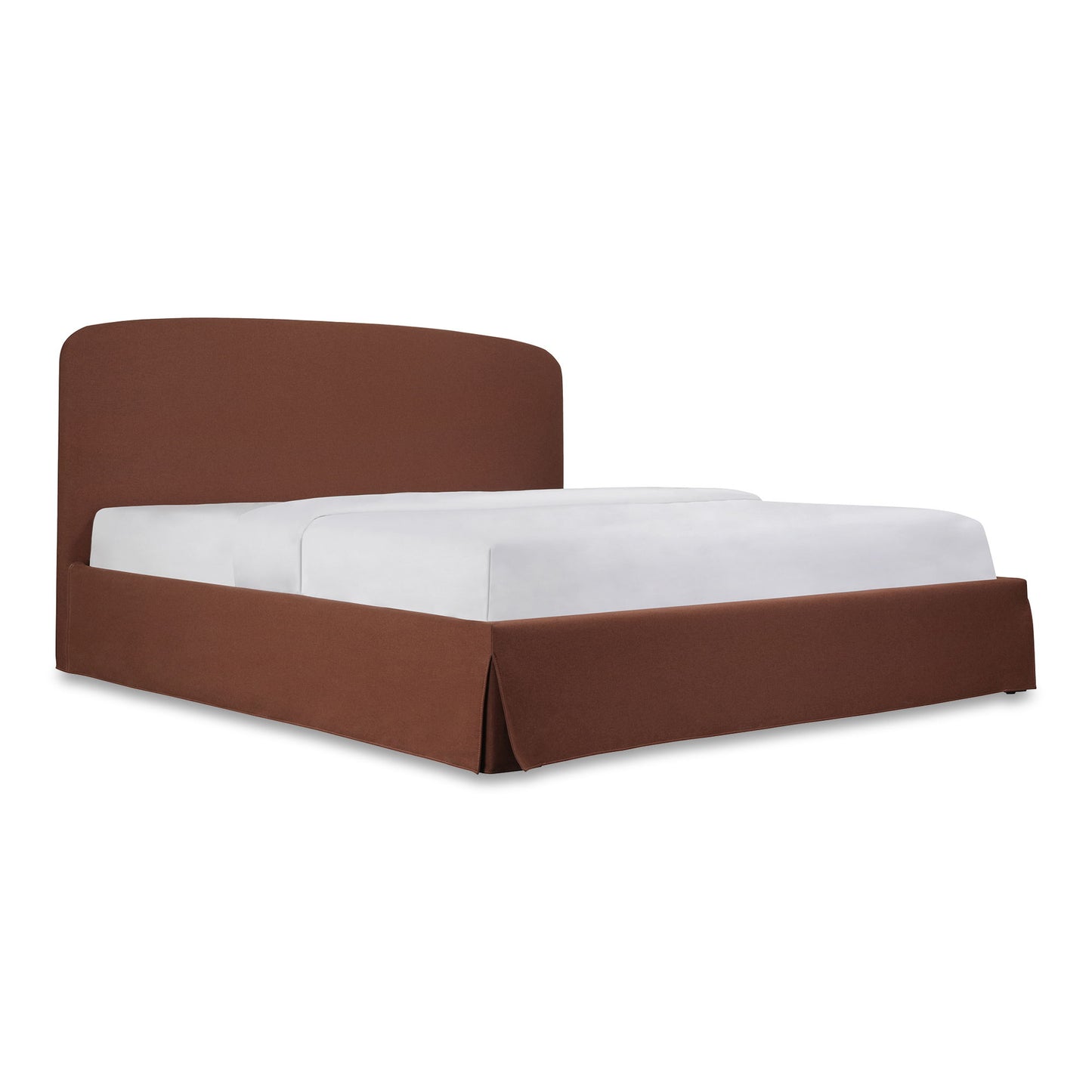 Joan - King Storage Bed - Rust