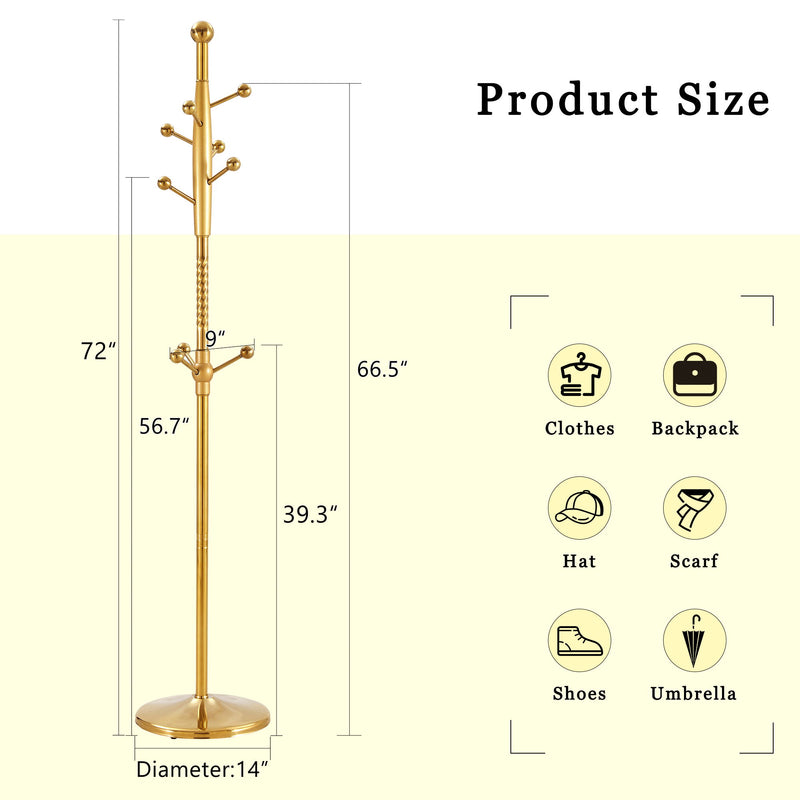 Modern Stainless Steel Spray Painted Hanger With Solid Wood Reinforcement