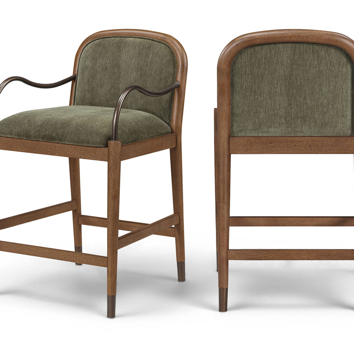 Cambria - Fabric Upholstered Counter Stool