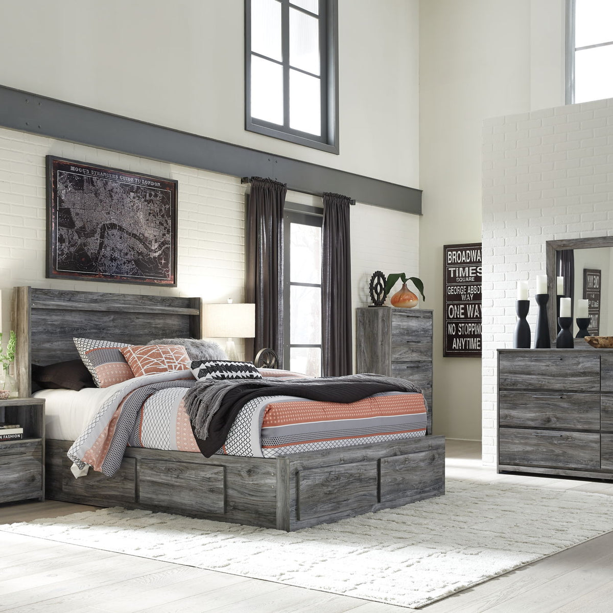 Baystorm - Storage Bedroom Set